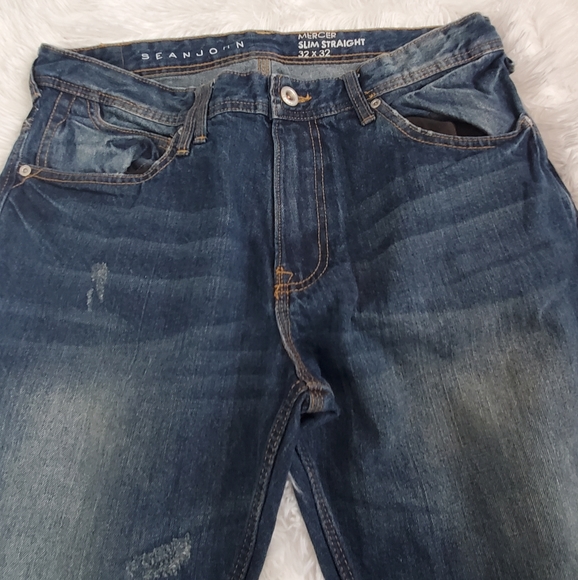 MEN'S SEAN JOHN MERCER SLIM STRAIGHT LEG JEANS! - Picture 3 of 16